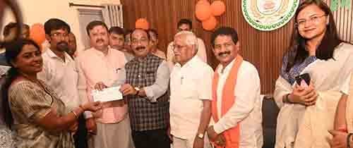 उपमुख्यमंत्री श्री अरुण साव द्वारा अहिवारा