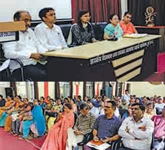 कलेक्टर ने केन्द्राध्यक्ष एवं पर्यवेक्षक से की समीक्षा