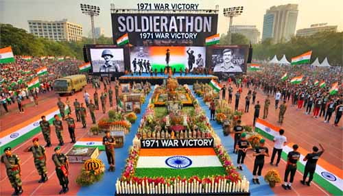 DALL·E 2024 12 14 01.44.10 A grand event celebrating the 1971 war victory