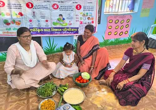 एक मूकबधिर मां की बेटी की सुपोषण यात्रा